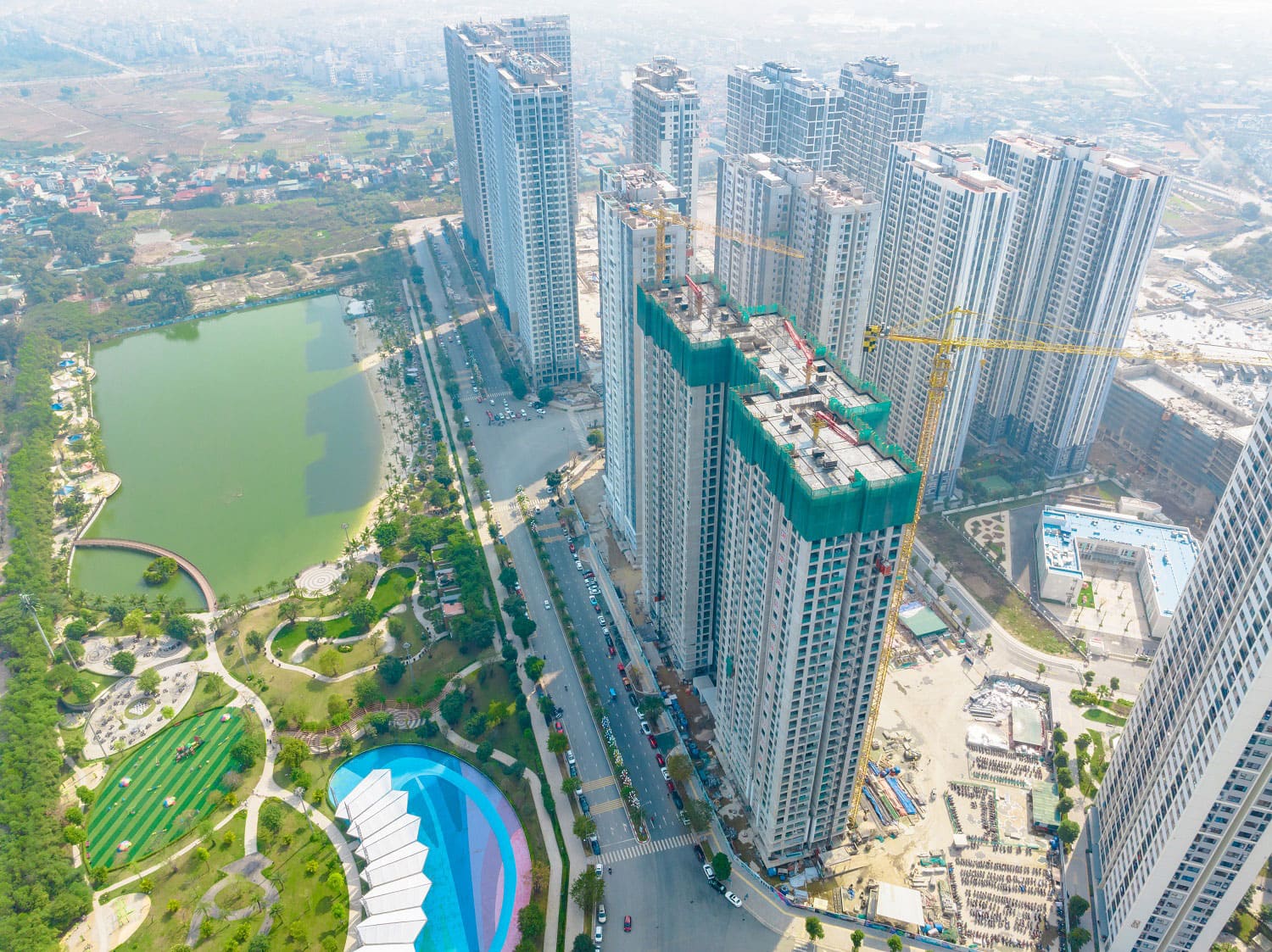 Các dự án căn hộ nằm trong quần thể đô thị đa tiện ích luôn hút khách.