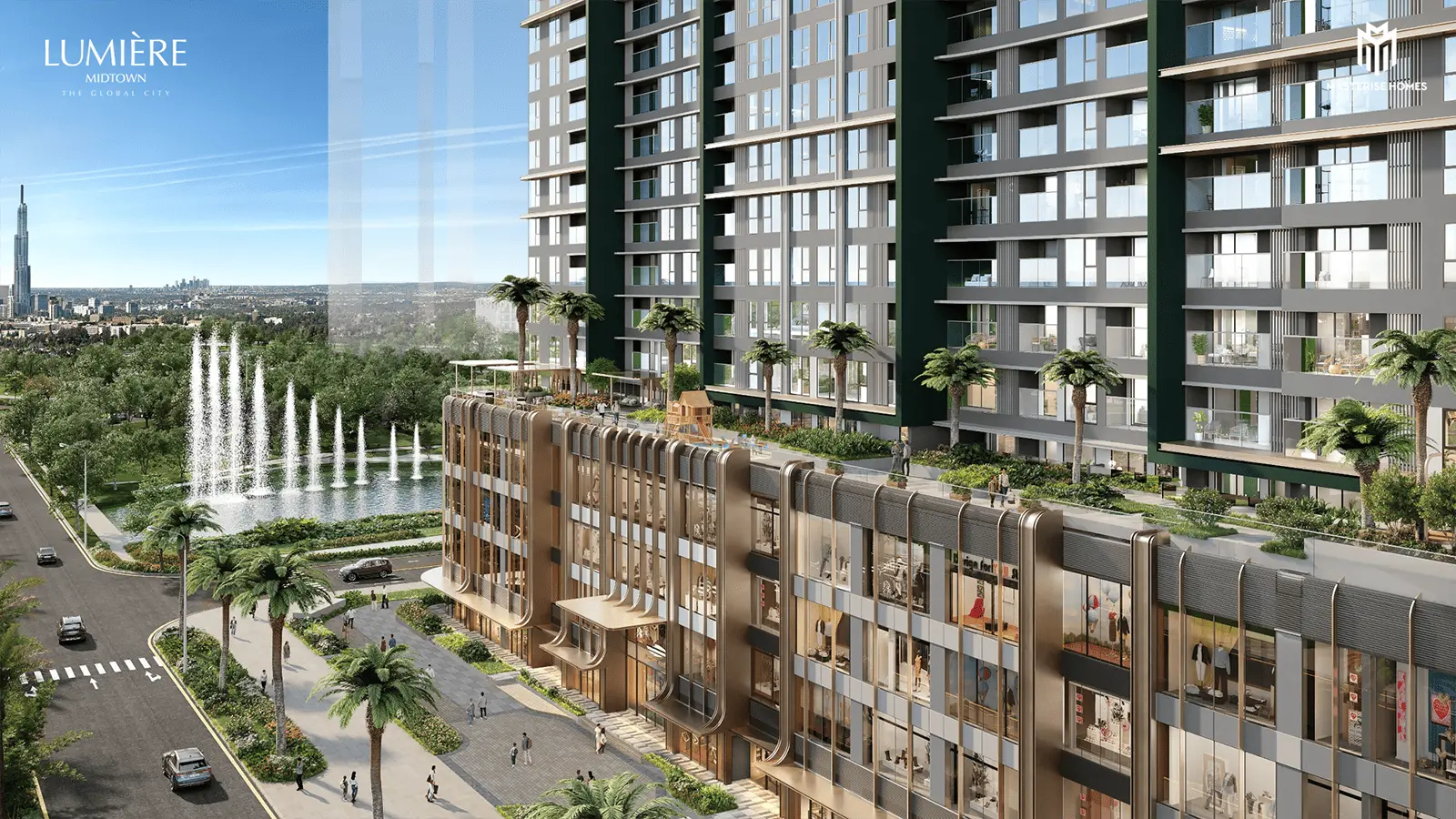 Tổng quan LUMIÈRE Midtown – Sống đẳng cấp giữa tâm điểm phồn hoa The Global City.